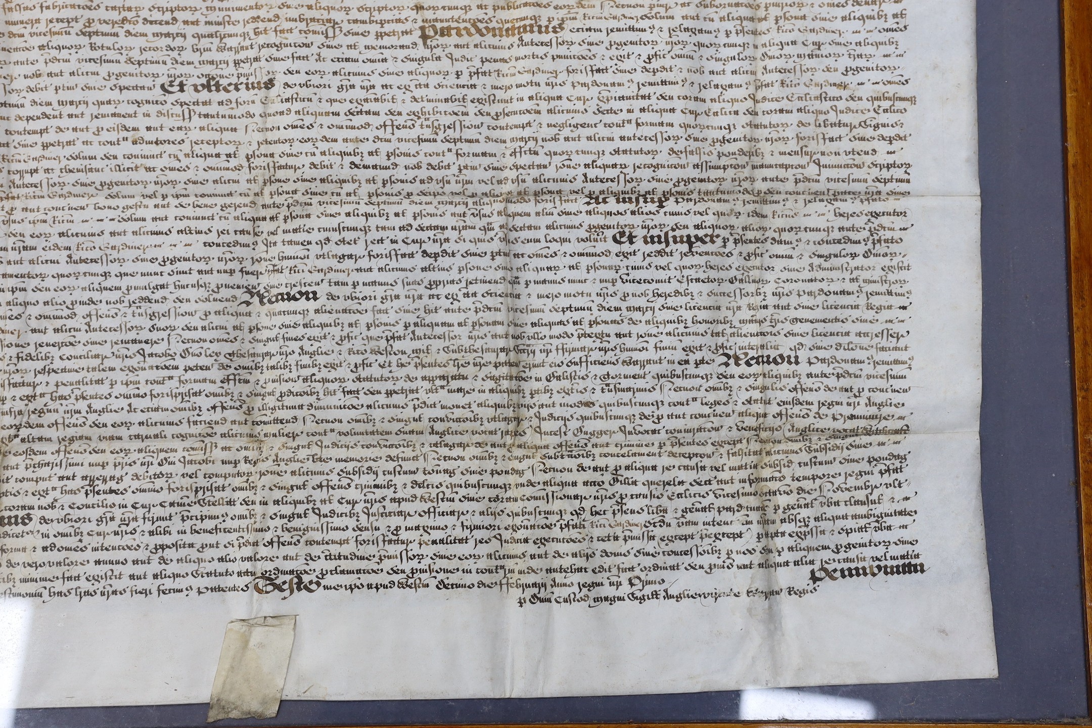 A Charles I General pardon issued to Richard Gardiner of Nortoft in the parish of Guilsborough in Northamptonshire; 10 February 1626
